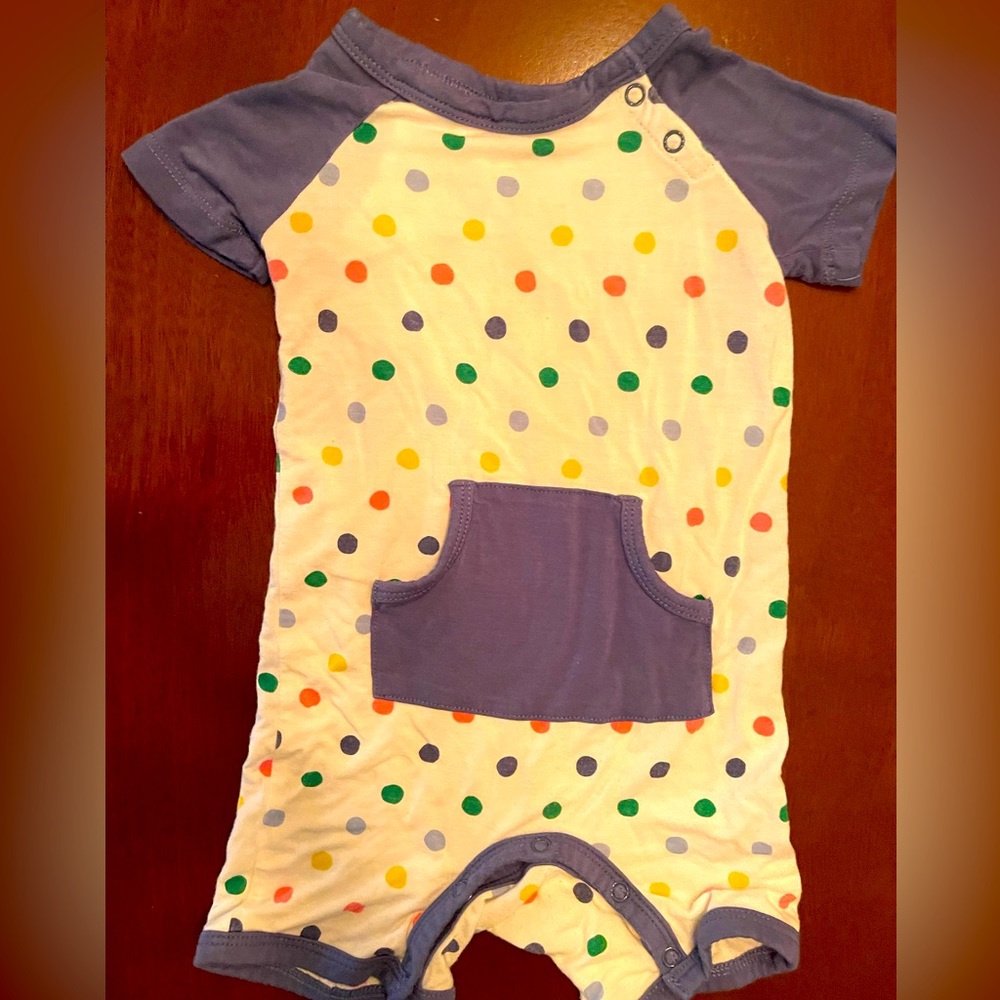 Posh Peanut Polka Dot Romper